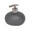 MSV Ceramic "Bali Stone Soap Dispenser, Grey