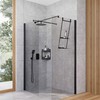 Moko Design Shower Shelf Double Corner Shelf with Drilling Including