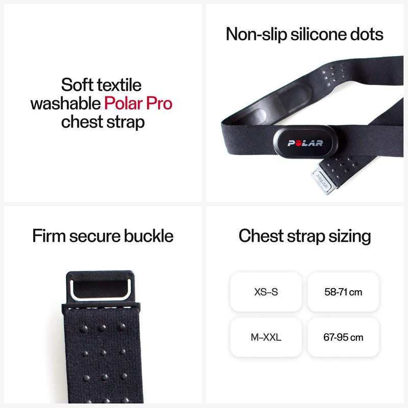 Polar Pro Chest Strap - Heart Rate Monitor Belt
