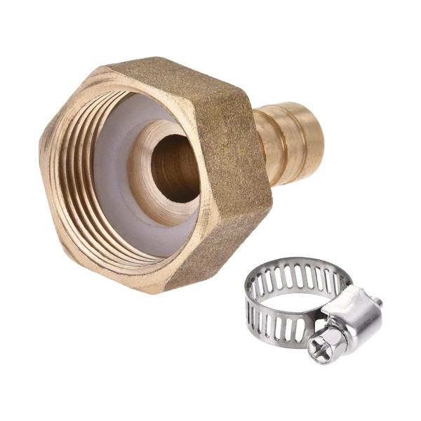 YOKIVE Barb Hose Fitting, Brass Barbed Air Hose Connector Adapter