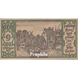 Banknote Berlin Notgeld: 92.1.9 Notgeld the City Berlin, District: 9.Wilmersdorf uncirculated 1921 50 Pfennig Berlin (money for collectors - no means of payment)