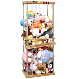 FUIN Stuffed Animal Zoo Storage Natural, 24FI3001NA