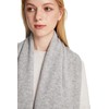 Seasons Comfort 100% Cashmere Knitted Wrap, Oversized Shawl, Scarf, Stole