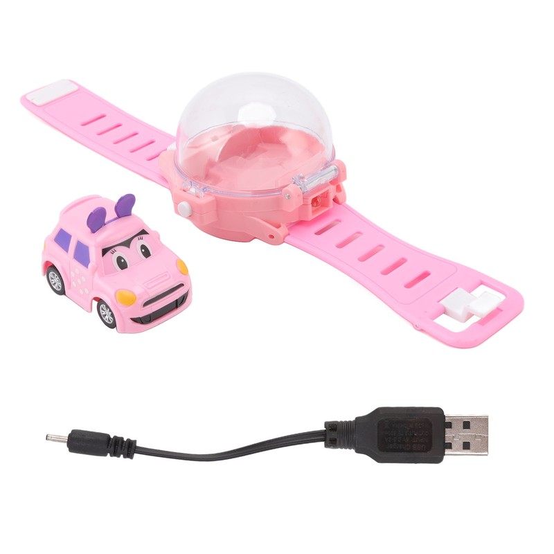 Watch RC Car USB Charging Cartoon Cute Mini RC Car