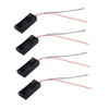 LampVPath (Pack of 4 AAA Battery Holder, 2 X 1.5V