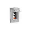MMTC 3BXC Nema 4 Exterior Three Button With Protective Cover Surface Mount Control Station Weather