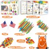 Straw STEM Building Toys 480 pcs Interlocking Plastic Educational Toys