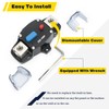 200A 12-48 Volt DC Self Recovery Circuit Breaker with Manual