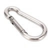 10Pcs Carabiner Clip Spring Snap Hook Heavy Duty Quick Link