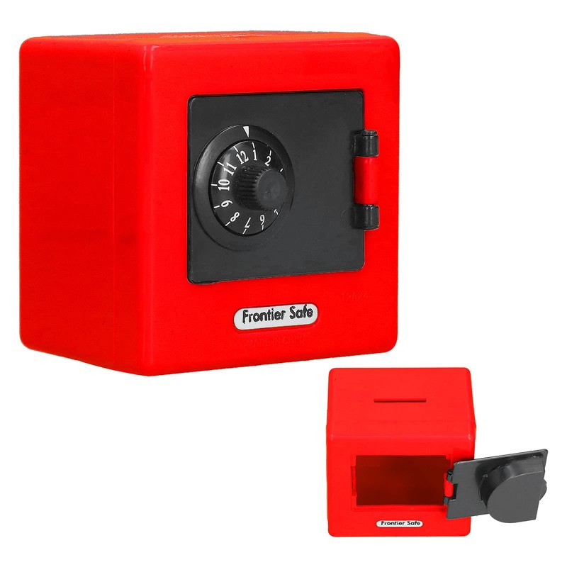 Kids Mini Money Safe Box Coded Lock Coin Cash Saving
