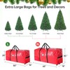 BALEINE 7.5 ft Rolling Christmas Tree Storage Bag, 2 Swivel