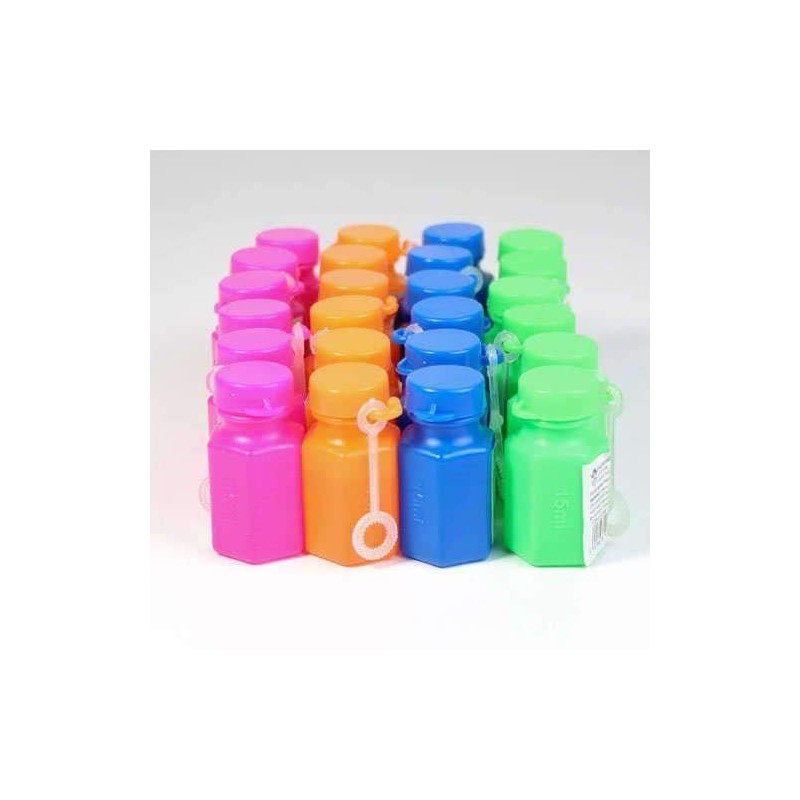 Assorted Magic Bubble Tubes With Wands - Pack of 24