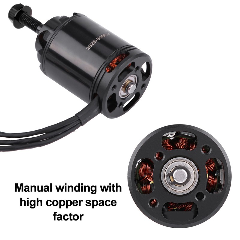 Model Accessory QA2825 2820-800KV Brushless Motor for Fixed wing RC