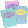 Pukka Pad Pastel A4 Wirebound Project Book Ruled 80gsm –