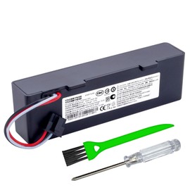 6800Mah Battery for Xiaomi Mop Pro/Mop P/Mop 2S, for Xiaomi STYTJ02YM INR18650 MH1-4S1P-SC, for Conga 3290 3390 3490 3590, for Yunmi MVVC01-G Pro, for Haier JX37, Compatible with Wyze Robot Vacuum