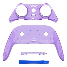 eXtremeRate Carcasa Decorativa Delantera Trasera Compatible con ps5 Edge Control Accesorios Placa Decorativa DIY Cubierta Clip Trim Shell Cover...    