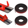 Automotive Door Sealing Strip 2M,WMLBK T-shaped Car Sealing Strip 14mm+19mm