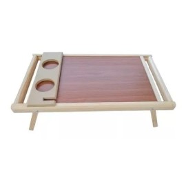 Didakta Mesa De Servicio Plegable Cama Lap Porta Vaso Desmontable