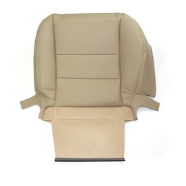 Sekeseauto Tan Driver Side Bottom Leather Seat Cover Replacement Compatible with Honda Accord 2003 2004 2005 2006 2007