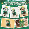 Dog Christmas Outfit Green Pet Cloak Puppy Cape Xmas Tree