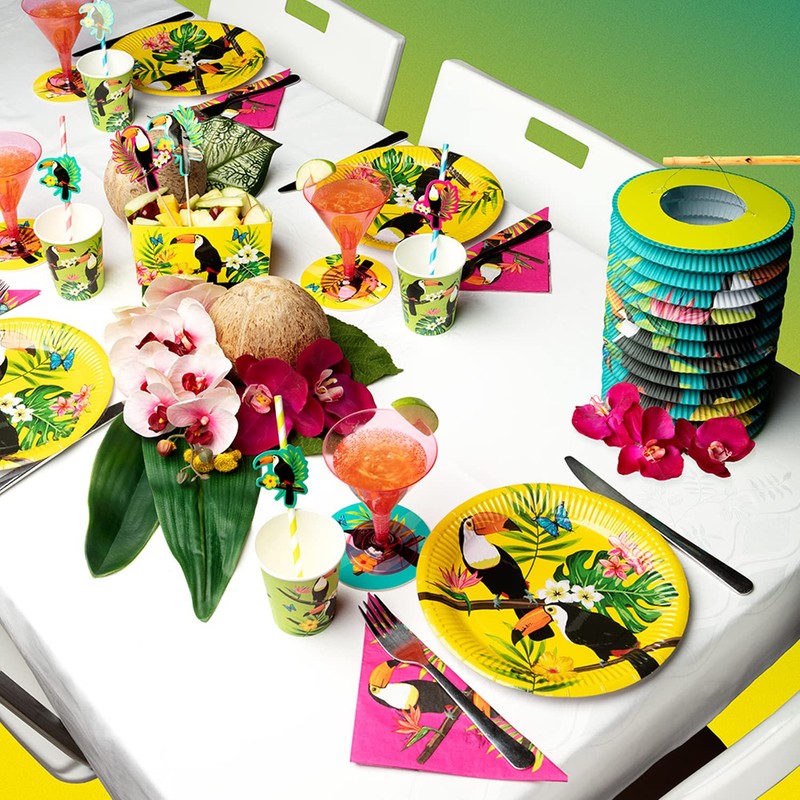 Boland 52437 - Toucan Party Plates - Pack of 10,