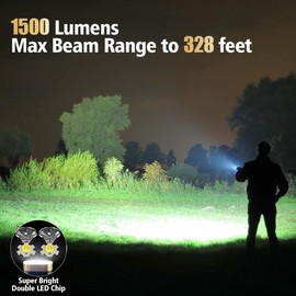 LED Small Powerful EDC Flashlight with Warm White Red Light,Bright 1500LM USB C Rechargeable 9 Modes Mini Pocket Keychain Flash Light with Clip,IP5 Waterproof,365nm UV Black Light,Tail Magnet 4PC