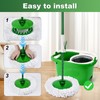 4PSC Spin Mop Head Replacement for Libman Tornado Spin Mops