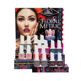 IBD Just Gel Polish - FLORAL METRIC Collection 2014 - All 8 shades 56848-56855