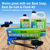 Outboard Motor Muffs Dual Flow Water Muffs for Boat Motor,