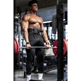 Fitgriff® Lifting Straps (Padded) for Strength Training, Bodybuilding, Fitness - Deadlift Straps - Lifting Straps - for Men and Women (Original Black, XS)