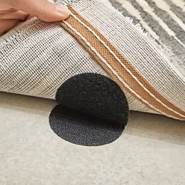 Anti-Slip Pad Non-Slip Tape Mat Bed Sheet Holder Chair Anti-Slip Tape (4p) Black 50ea