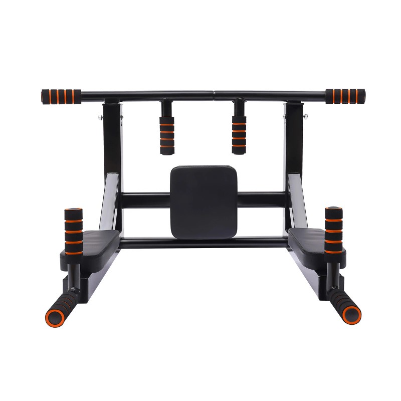 Pull Up Bar Raise Dip Station Vertical Knee Exercise Equipment