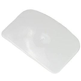 Chef Craft Classic Plastic Dough Scraper, 6 Inch, White, One Size
