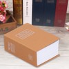 Mini Safe Box with Lock and Keys, Simulation Book for