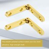 SHIYUAN 12PCS Small Hinges for Wooden Box, 90 Degree Folding