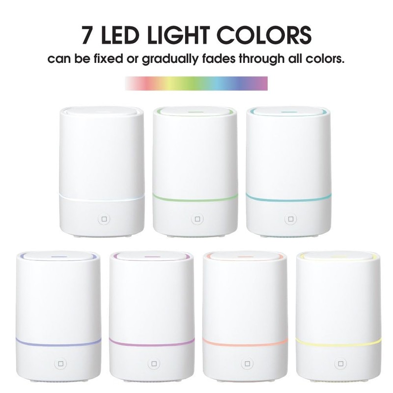Pure Essential Oil Works Sensei LED Ultrasonic Aroma Diffuser, 150ml