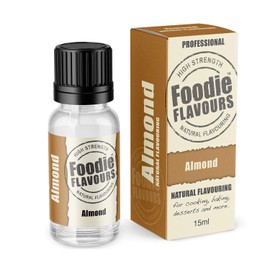 Almond Natural Food Flavouring 15ml - Foodie Flavours