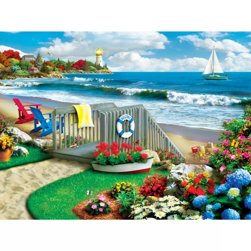 MasterPieces - Memory Lane - Coastal Getaway 300 Piece EZ