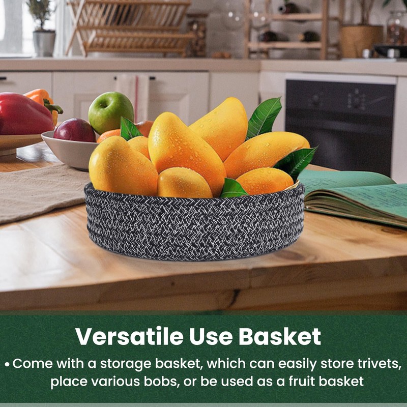 KITLAB 8 Inch Trivets for Hot Dishes, Hot Pots and
