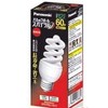 Panasonic Bulb CFL D Shape (Luminous Tube Exposure Shape), Bulb W Type Warm White E26 Base parukkubo-ru Spiral efd15el/12/2 A