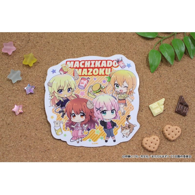 Machikado Mazoku 2-chome Puchichoko Magnet Sticker