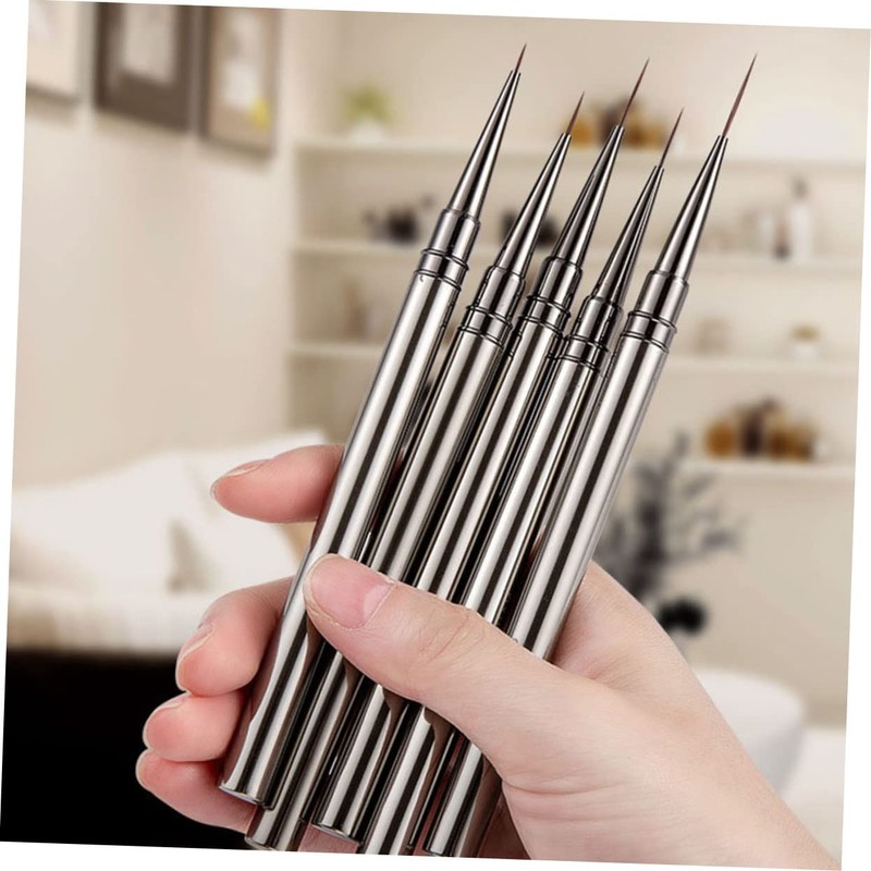 Healeved Nail Art Liner Pen Thin Brush for Manicure Nail