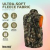 TrailCrest by Treel Mens Reversible Camo & Safety Blaze Orange