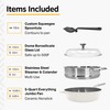 Always Nonstick Ceramic Pan 5-Quart Nativo Everything Pan Large All-in-One