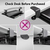 EHO Keyboard Tray with Drawer - Clamp On Under Desk