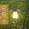 Solar Light Replacement Top with Bulb for Solar Lantern