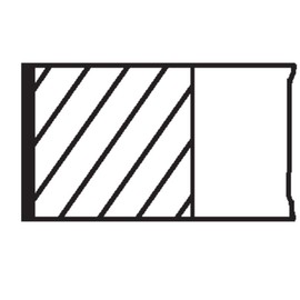 Mahle Original 011 08 N0 Piston Ring Set