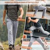 BULLIANT Pantaloni Jogging Uomo, Pantaloni Sportivi Uomo(Grigio Chiaro,XL)