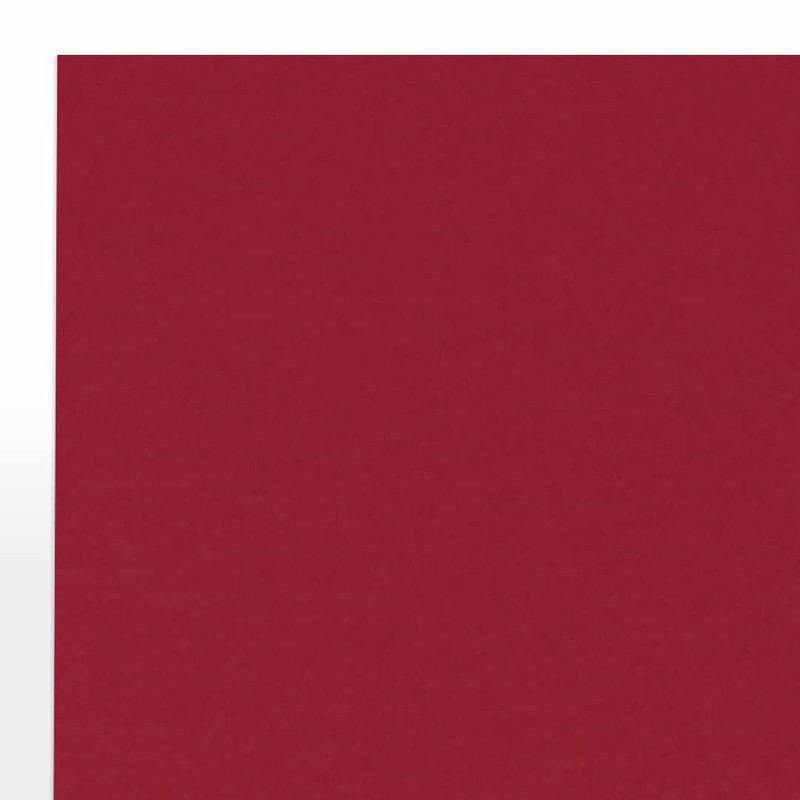 8 1/2 x 11 Cardstock - Garnet Red (50 Qty.)