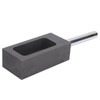 Graphite Ingot Mold with Handle Casting Melting Mold for Gold